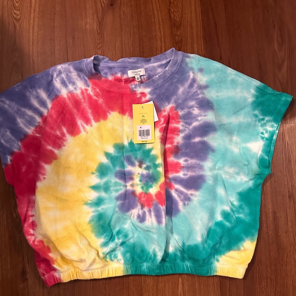 ⭐️3 for $30⭐️ Bright Tye Dye top NWT